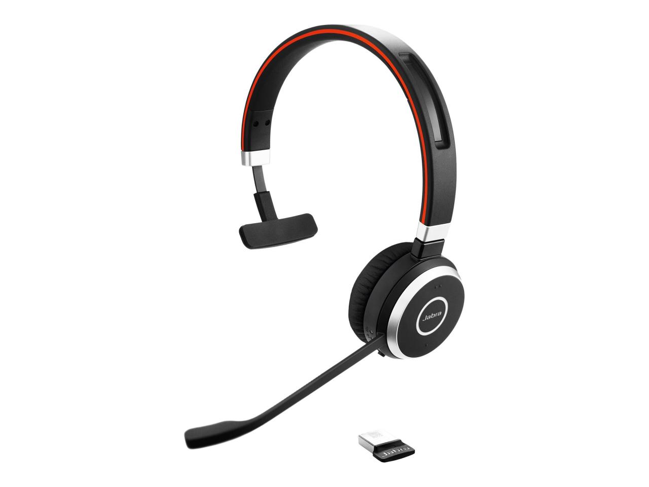 Jabra Evolve 65 SE UC Mono W. Stand USB-A