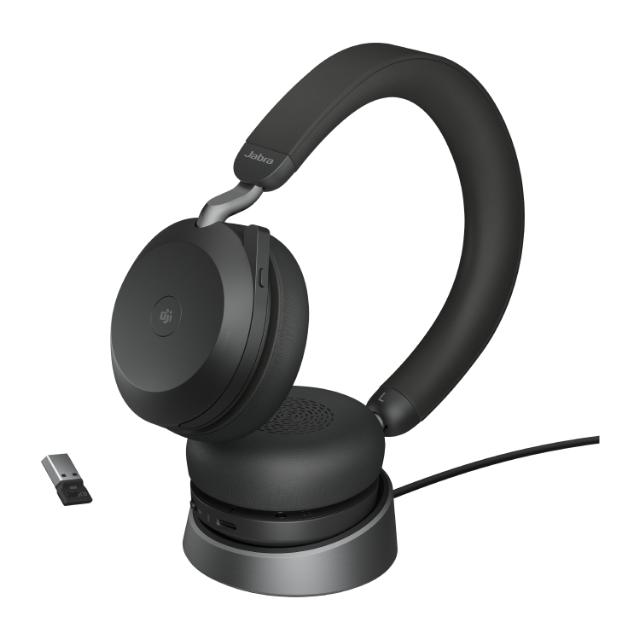 Jabra Evolve2 75 MS Stereo W. Stand USB-A